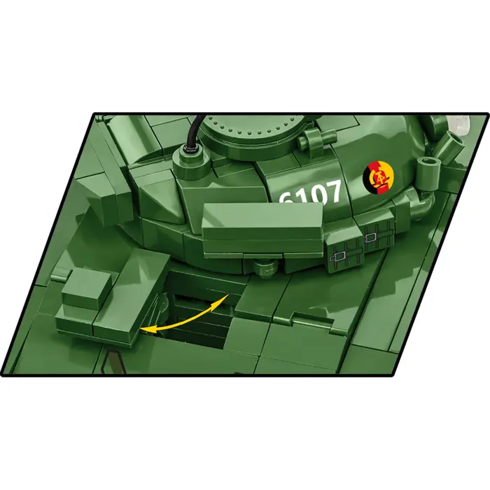 COBI T-72 (East Germany/Soviet), construction toy scale 1:35