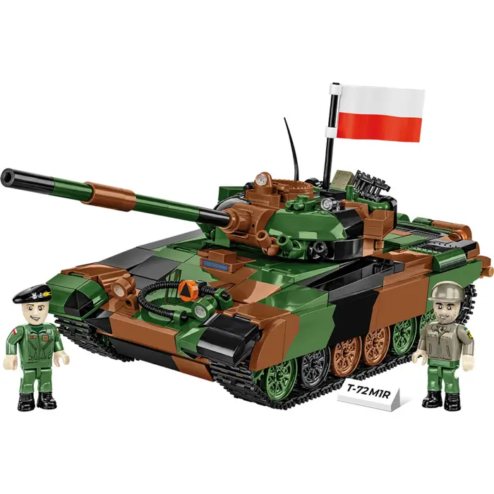 COBI T-72M1R (PL/UA), construction toy scale 1:35