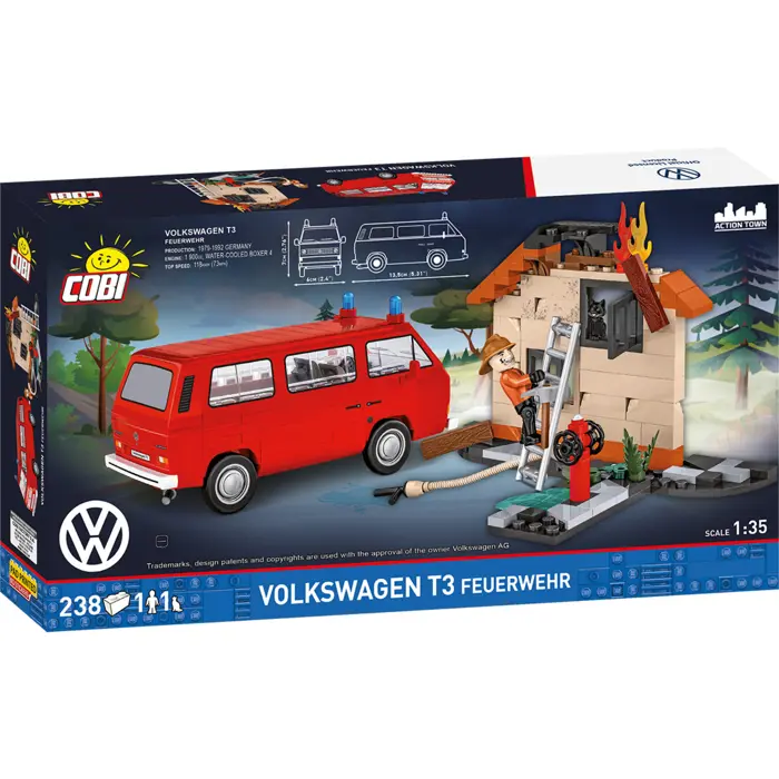 COBI Volkswagen T3 fire department