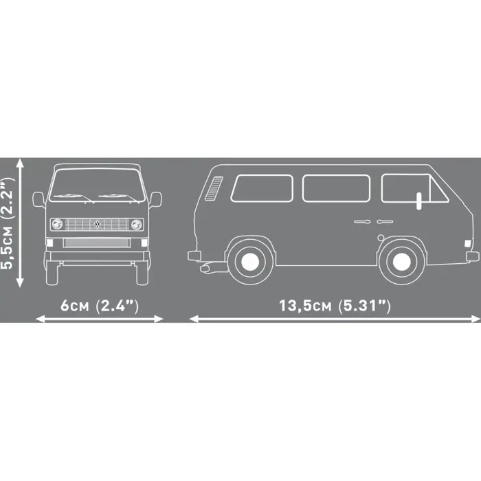 COBI Volkswagen T3 (scale 1:35)