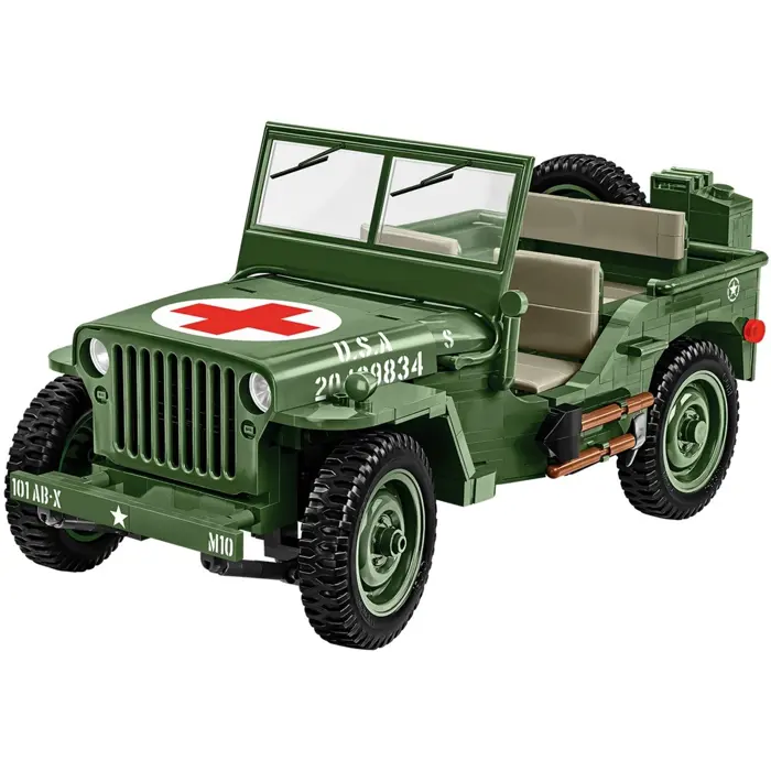 COBI Willys MB Medical, construction toy