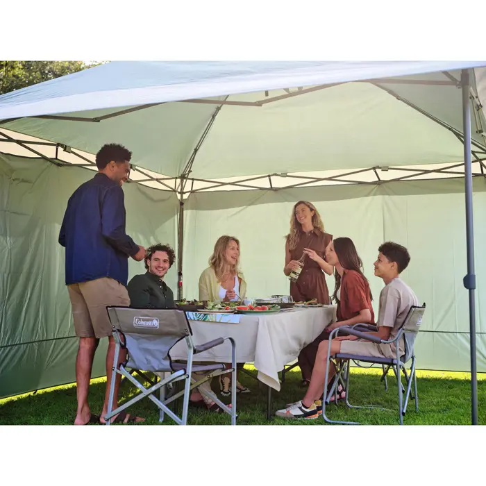 Coleman 2 side walls for FastPitch OnePush Pavilion L (turquoise)