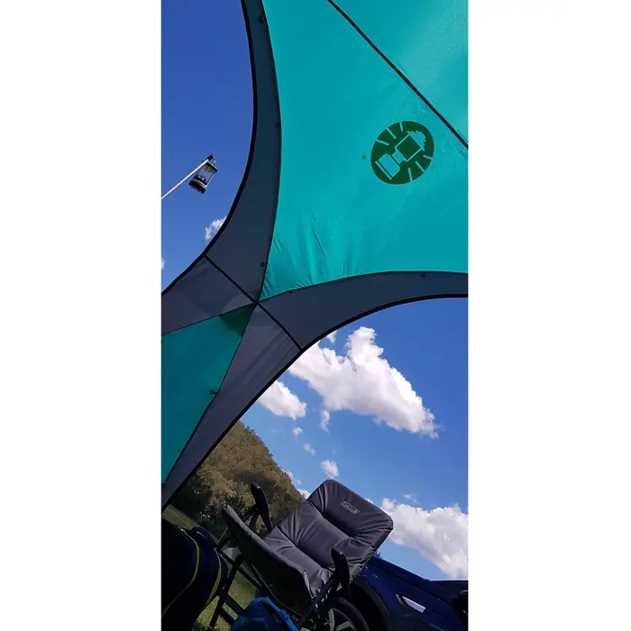 Coleman Event Dome Shelter L, 3.65 x 3.65m, gazebo (light blue/grey)