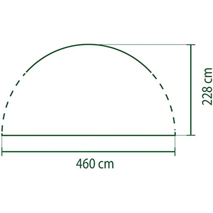 Coleman Sunwall XL, side wall with door for Event Shelter Pro XL 4.5m, side panel (silver)