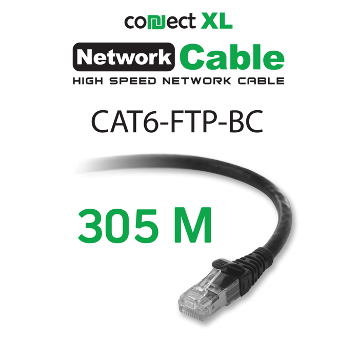 Connect XL Mrežni FTP kabl, CAT6, BC, 305 met. - CAT6-FTP-BC