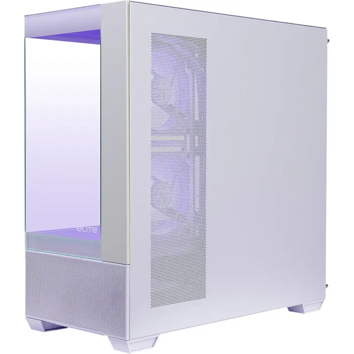 Cooler Master Elite 690 White (white/wood, tempered glass x 2)