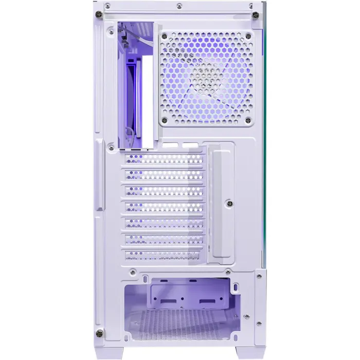 Cooler Master Elite 690 White (white/wood, tempered glass x 2)