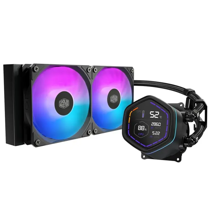 Cooler Master MasterLiquid Core Digital Nex 240 ARGB (black)