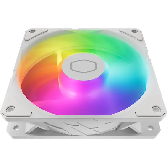 Cooler Master SickleFlow Edge 120 ARGB White Edition, case fan white, with A1 Mini LED controller, 120 mm