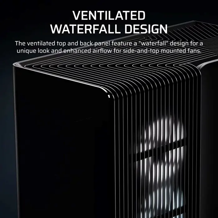 Corsair 4500X LX-R RGB Tempered Glass Mid-Tower, Black Midi Tower