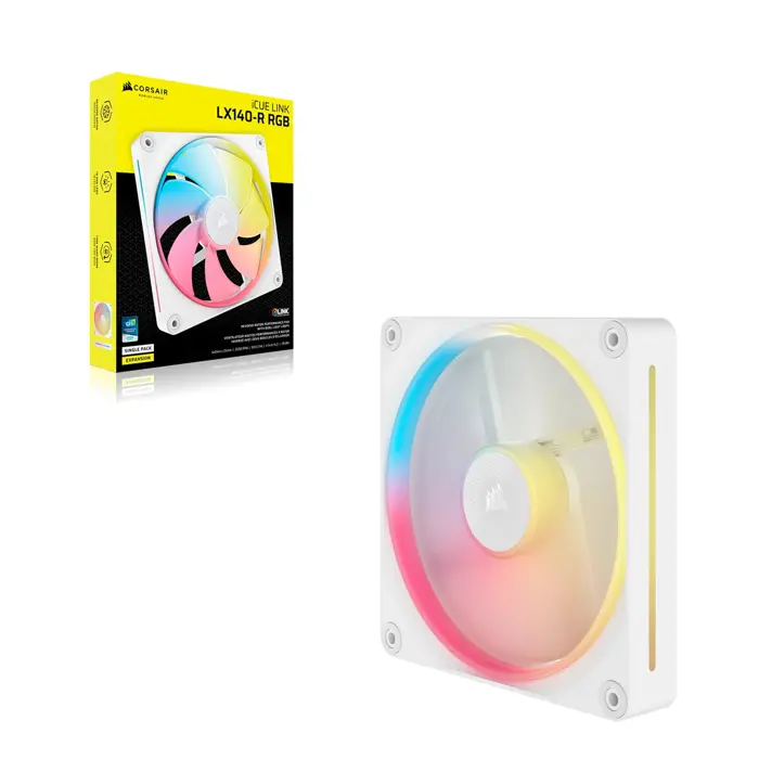 Corsair iCUE LINK LX140-R RGB Computer case Fan 14 cm White 1 pc(s)