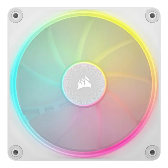 CORSAIR LĂĽfter 140*140*25 LX140 RGB iCUE Link White Dual