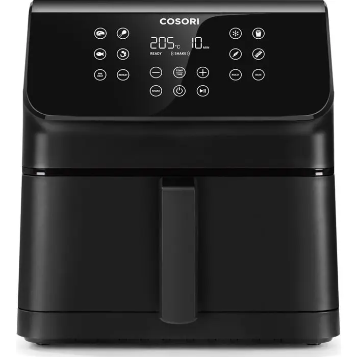 Cosori hot air fryer Premium II Chef Edition CAF-P651-KEUR (black, 1,700 watts, basket 6.2 liters)