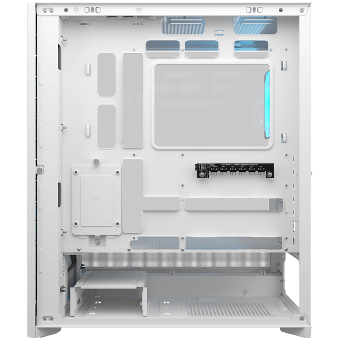 COUGAR AIRFACE 180 PC Case, Mid Tower, White