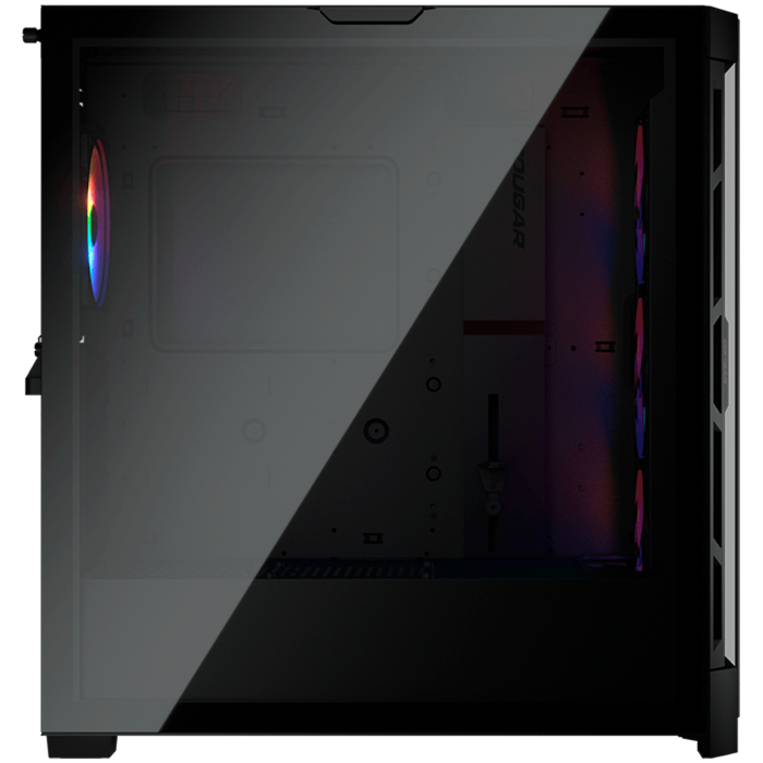 COUGAR AIRFACE PRO RGB PC Case, Mid Tower, Black