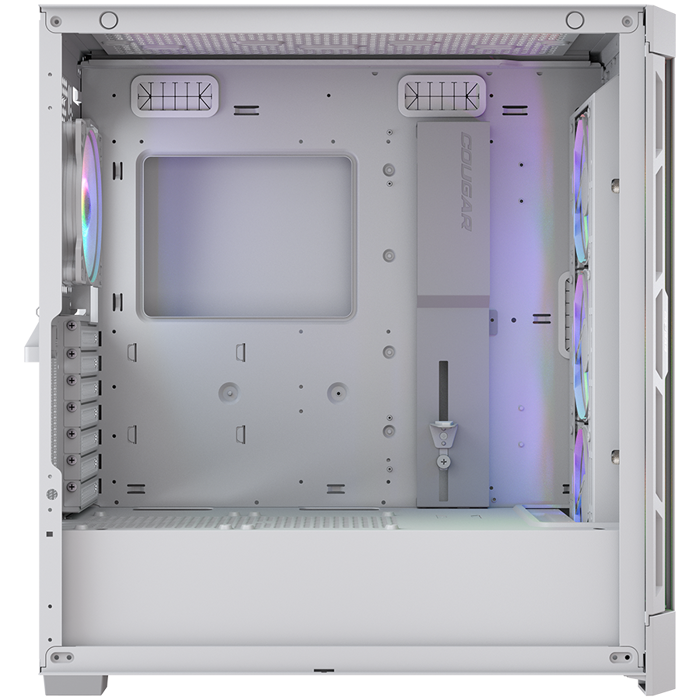 COUGAR AIRFACE PRO RGB PC Case, Mid Tower, White