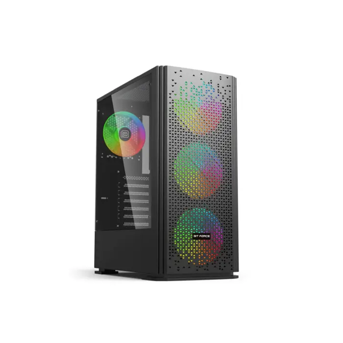 Cratos Glacier - Intel i5-12400F, 16GB DDR5, 1TB SSD, GeForce RTX 5060 8GB, FreeDOS