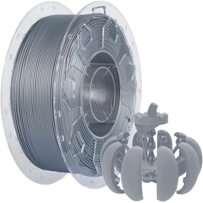 Creality CR PLA Filament Silver, 3D Filament (1 kg, 1.75 mm, on Roll)