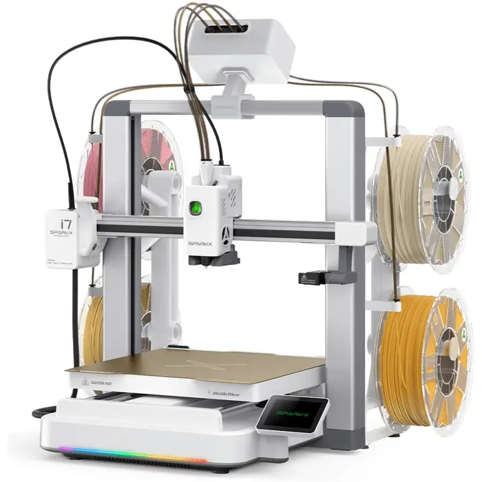Creality SPARKX i7 Nano Combo, 3D printer (silver/white, incl. CFS Nano)
