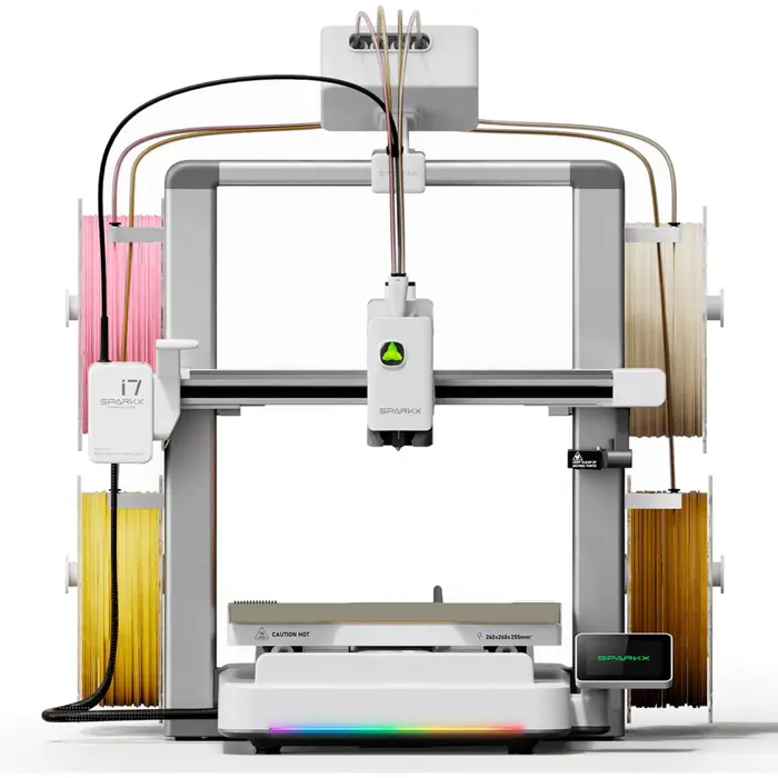 Creality SPARKX i7 Nano Combo, 3D printer (silver/white, incl. CFS Nano)