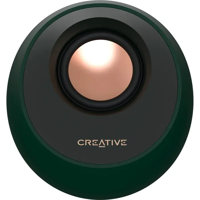 Creative Labs Pebble Pro (black, jack, USB-A/C, Bluetooth, digital amplifier, RGB lighting)