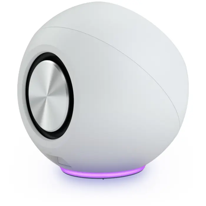 Creative Pebble SE, PC speakers (white, Bluetooth 5.3, USB-C, jack, RGB)