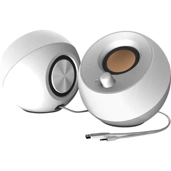 Creative Pebble White - 2.0 USB Jack