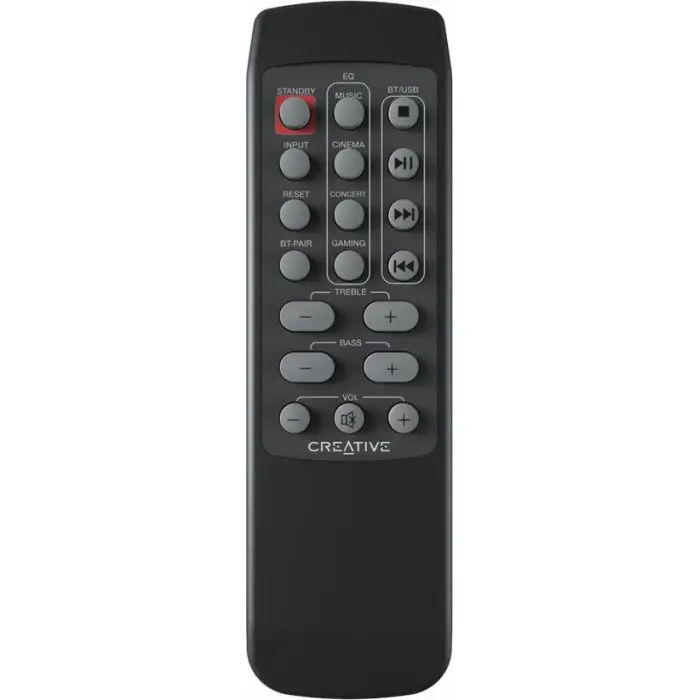 Creative T100, PC speaker (black, bluetooth, optical, jack, USB)