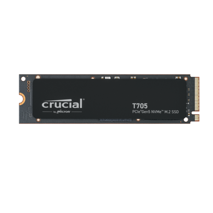 Crucial T705 1TB PCIE GEN5 NVME M.2 SSD