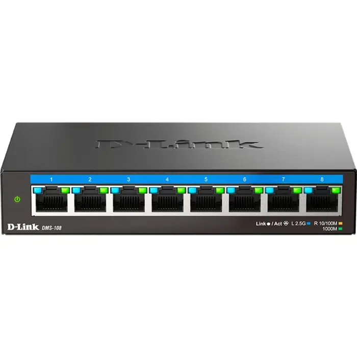 D-Link DMS-108/E, switch