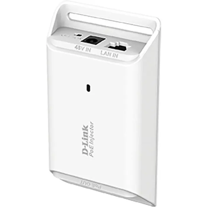 D-Link DPE 101GI PoE Injector Adapter (White)