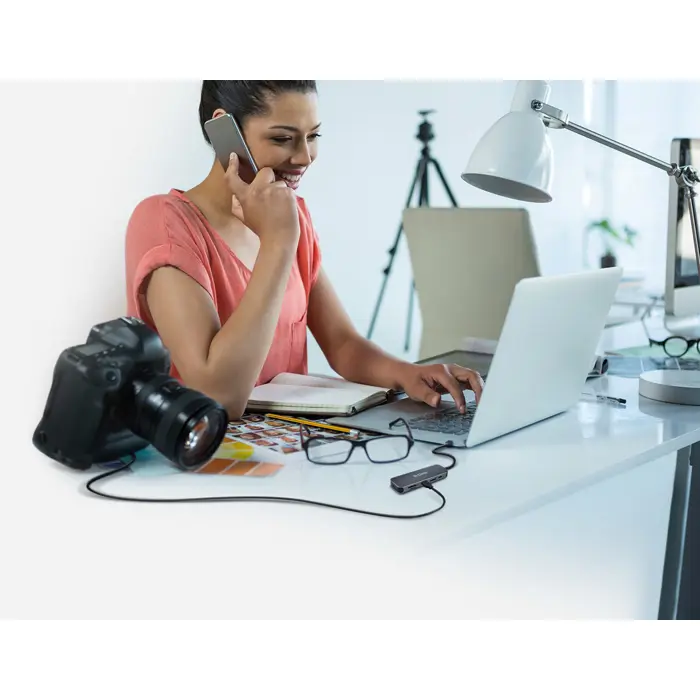 D-Link DUB-2325 6-in-1 USB-C Hub mit HDMI/USB-PD/SD-Reader retail