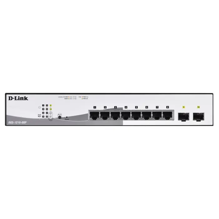 D-Link Web Smart DGS-1210-08P - switch