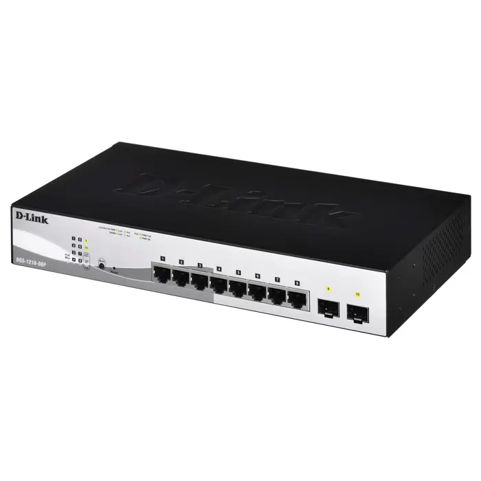 D-Link Web Smart DGS-1210-08P - switch