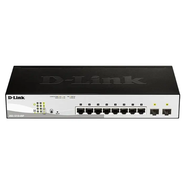 D-Link Web Smart DGS-1210-08P - switch