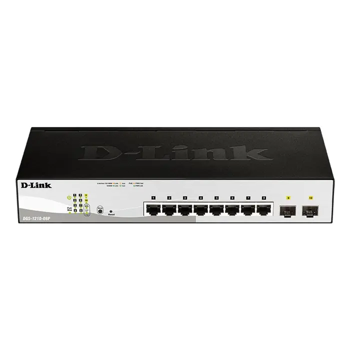 D-Link Web Smart DGS-1210-08P - switch