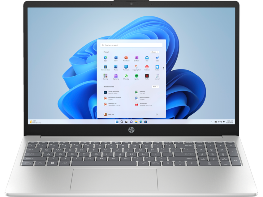 Laptop HP 15-fc1001nf | R5-7520U / Ryzen 5 / RAM 16 GB / 512GB SSD / 15,6″ FHD