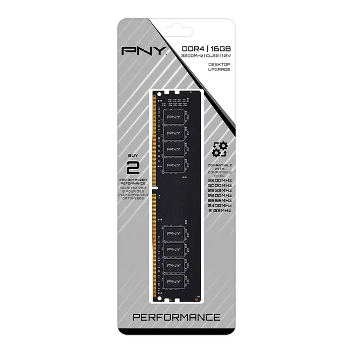 DDR4 16GB PC 3200 CL22 PNY 1,2V retail
