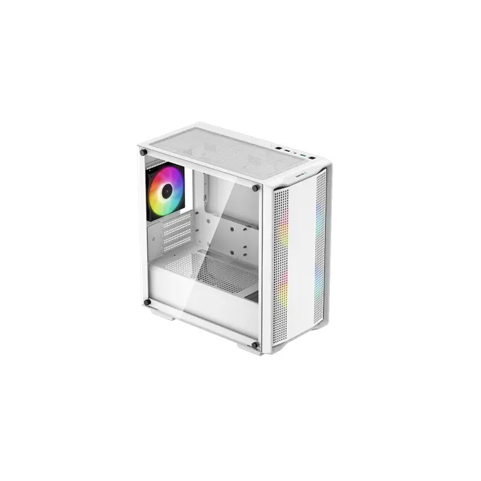 Deepcool ARGB Micro-ATX CASE CC360 White Mini-ITX / Micro-ATX Power supply included No