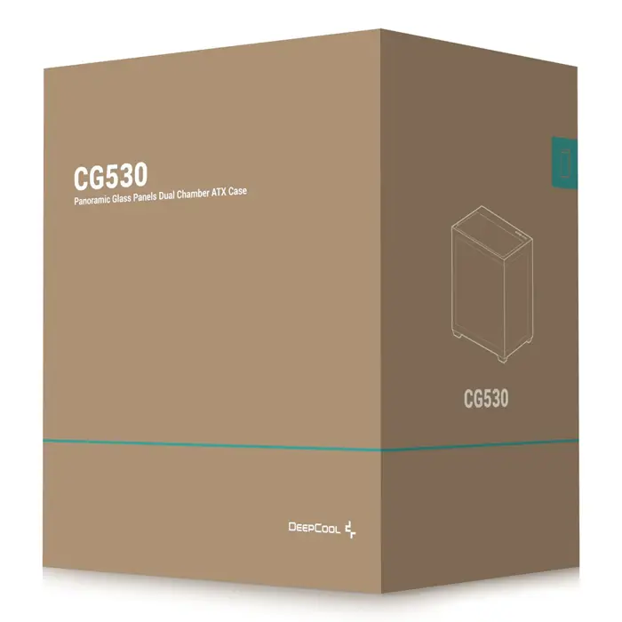 DeepCool CG530 Midi Tower Black