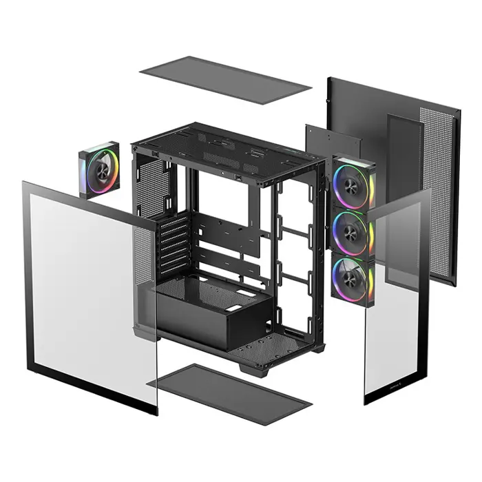 DeepCool CG580 4F V2 Midi Tower Black