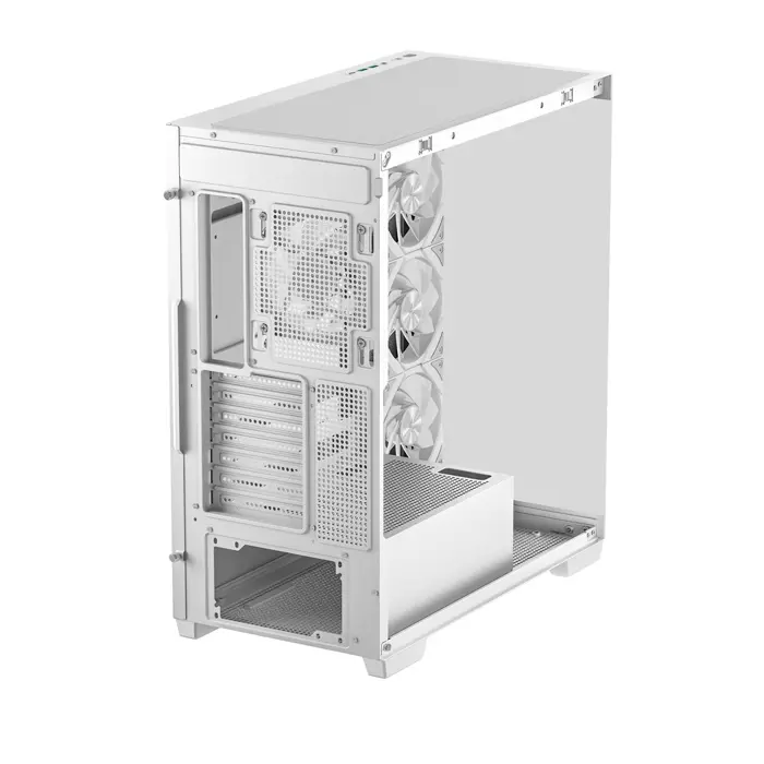Kućište DeepCool CG580 4F, 4x120 RGB, Midi Tower, White