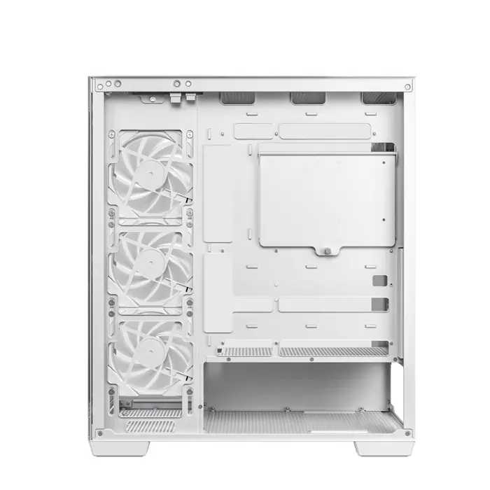 Kućište DeepCool CG580 4F, 4x120 RGB, Midi Tower, White