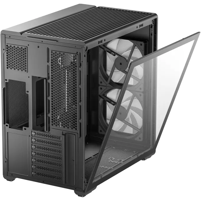 Deepcool CG590 MESH 2F (black, tempered glass)