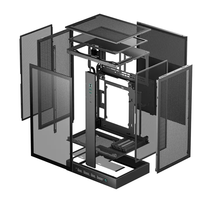 DeepCool CH270 Digital Mini Tower Black