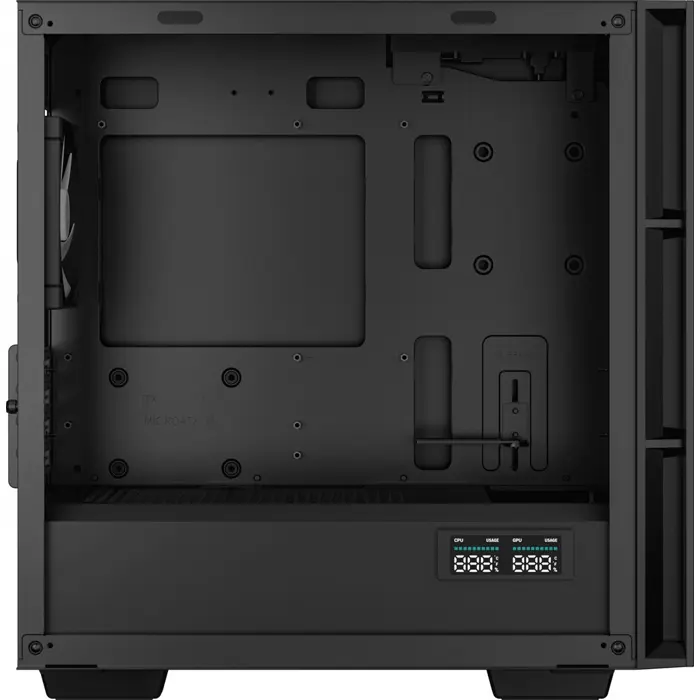 DeepCool CH360 DIGITAL Micro Tower Black