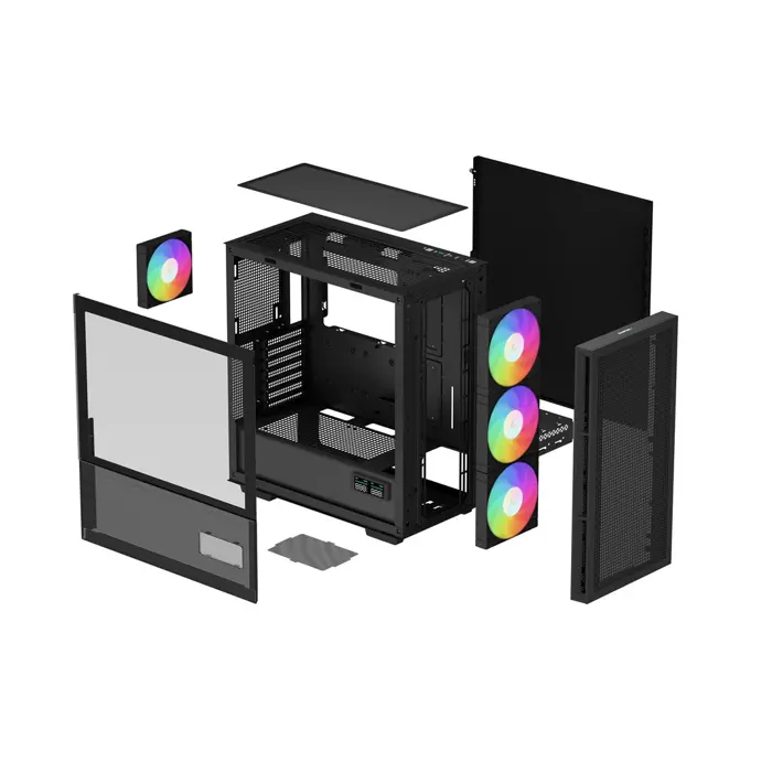 DeepCool CH560 DIGITAL Midi Tower Black