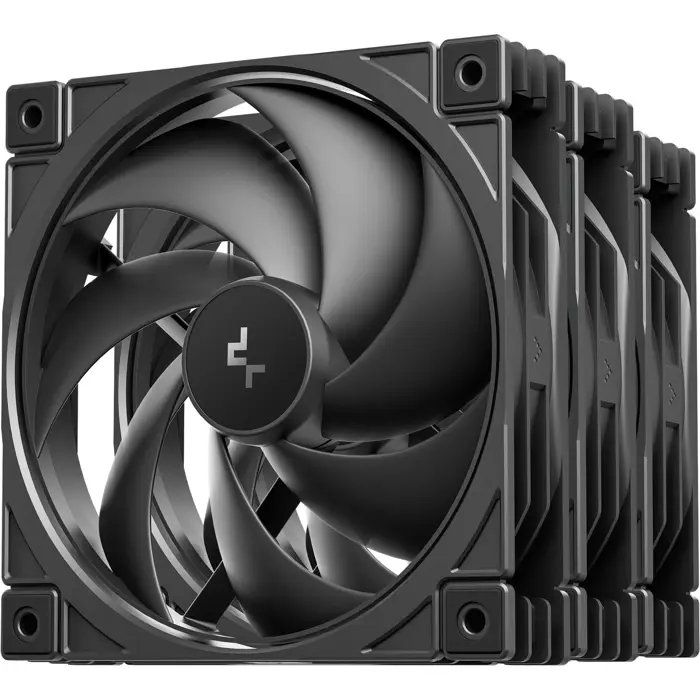 Deepcool FD12 V2 3IN1 (black, pack of 3, 120 mm)