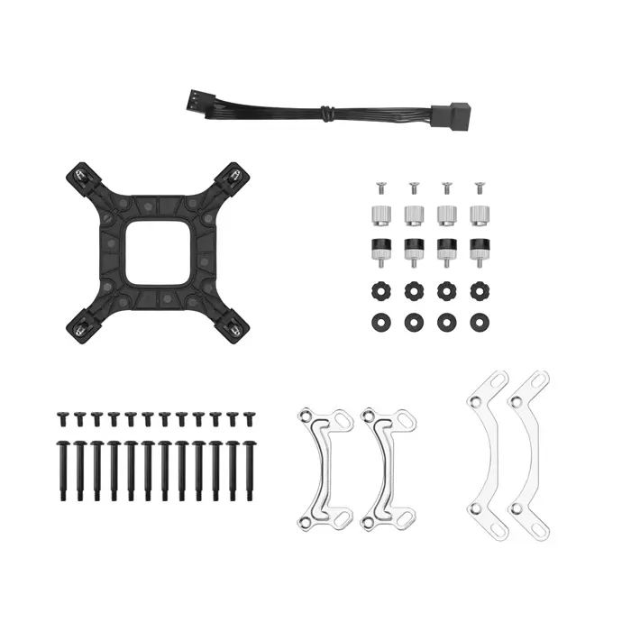 DeepCool LE360 V2 ZERO DARK Processor Liquid cooling kit 12 cm Black 1 pc(s)