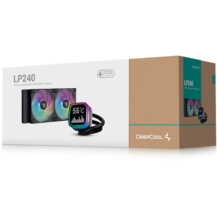 DeepCool LP240 240mm, water cooling (black)